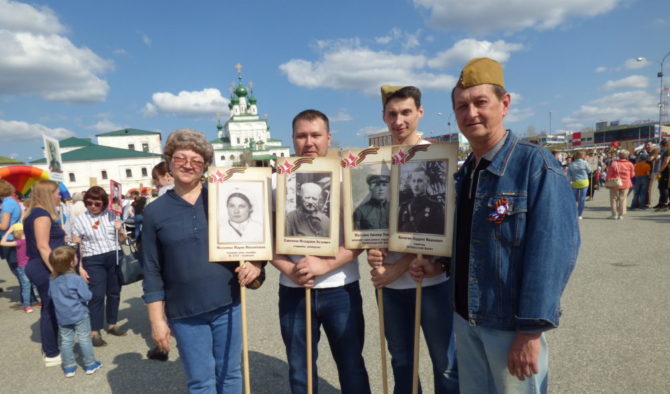 Жители Соликамска рассказали о своих семейных героях